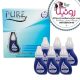 رنگ آبی پیور Blue pure 3mil